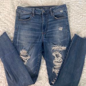 American Eagle | super high rise jegging